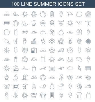 100 summer icons