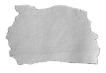 Torn paper piece
