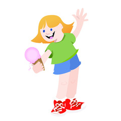 Fun with Ice Cream Girl