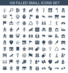 100 small icons