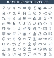 100 web icons