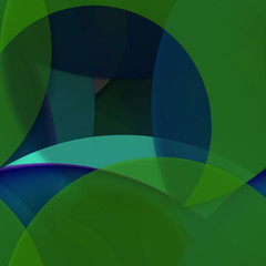 Obraz premium Multicolored geometric circle abstract background seamless pattern