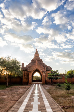 buddhist temple in bangan
