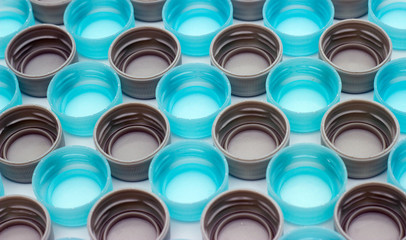 bottle lids plastic © Krzysztof