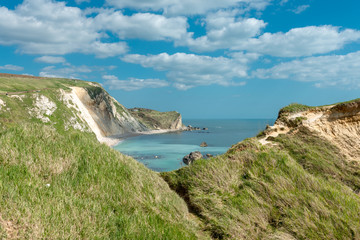 Lullworth cove in Dorset