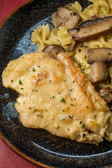 Italian Chicken Marsala Mushrooms