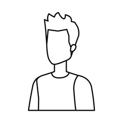 young man avatar character