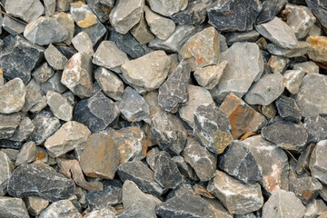Small rock pile