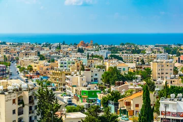 Sierkussen Aerial view of Paphos, Cyprus © dudlajzov