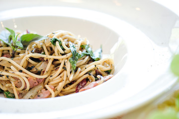 food Delicious spaghetti