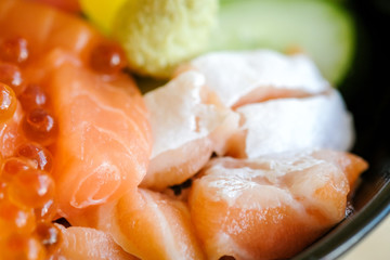 Japanese Food sashimi.