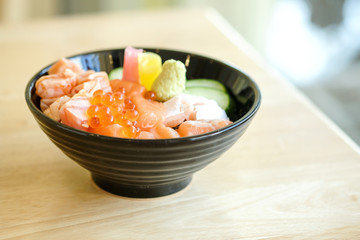 Japanese Food sashimi.