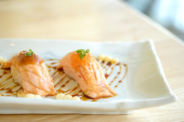 Japanese Food sashimi.