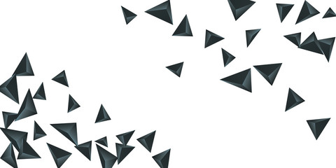 Triangular background. Abstract composition of 3d triangles. © niko180180