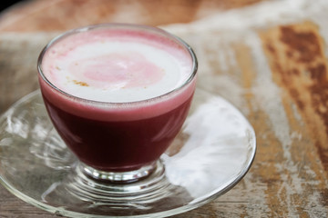 Hot pink tea
