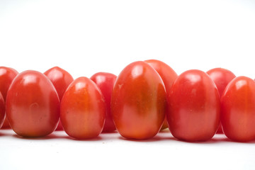 Organic tomato red