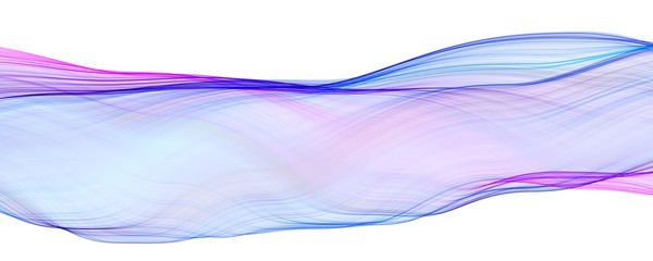 Abstract wave colorful. Sweeping lines. Creative graphic design. Decorative fractal style