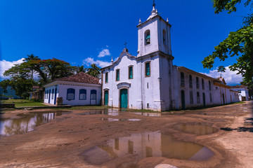 old church in Paraty, Rio de Janeiro, Brazil