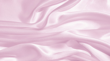 The texture of the satin fabric of lilac color for the background