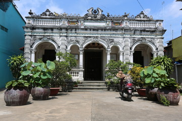 Naklejka premium Huynh Thuy Le ancient house