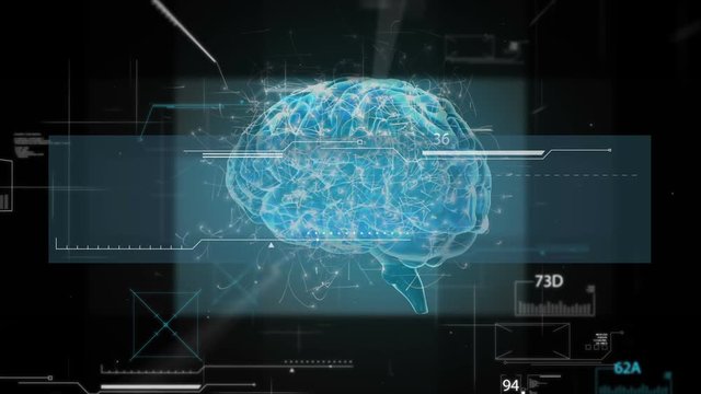 blue brain hologram
