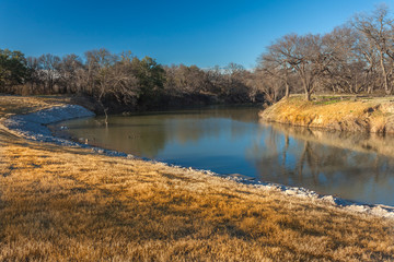 beautiful river landscape 