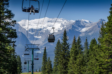 Sulphur Mountain Banff Gondola, Alberta, Canada