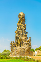 Victory monument at Famagusta, Cyprus