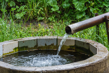 The Holy Spring of St. Nicholas the Wonderworker in the city of Tutaev, Yaroslavl Region.