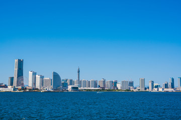 Fototapeta premium 横浜 都市風景