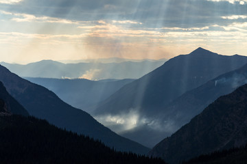 Glacier National Park is burning in August 2018