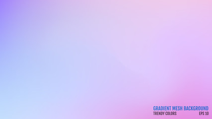 Modern background. Colors transition concept. Gradient mesh. Abstract Cover. Trendy colored Surface. Elegant pattern. Vector illustration.