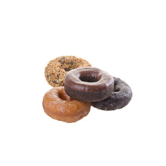donuts or delicious donuts on a background.