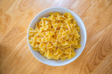 Pasta in a bowl