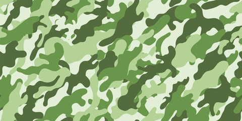 Camouflage background. Seamless pattern.Vector. 迷彩パターン