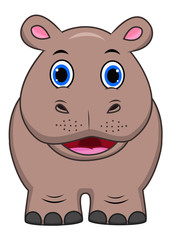 Cute Hippo cartoon
