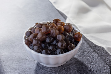  Bubble topping for tea or other beverage, in a cup,Tapioca Pearl