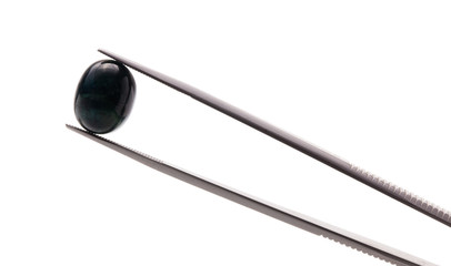 black diamond onyx isolated on white background