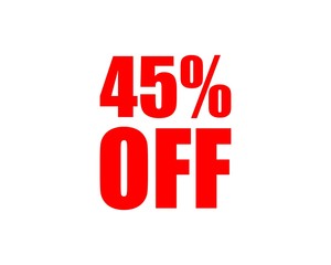 Sale Discount Offer Off Flat Design