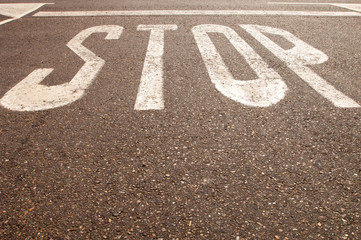 panneaux stop, stop signs