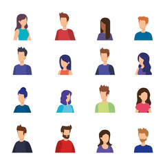 group of people characters