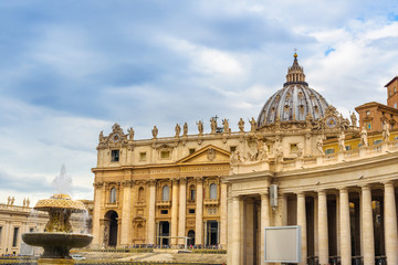 Obraz premium Saint Peter's Basilica in Vatican