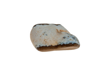 Single stone pebble isolated