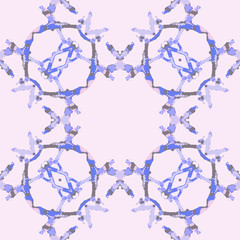 Abstract ethnic pattern in pastel shades. The idea of design card, invitation, cover, wallpaper, tile, packaging, background. Tribal ethnic ornament in arabic style.