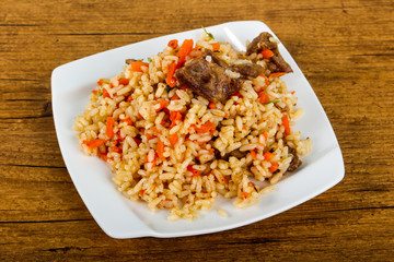 Asian rice - Plov