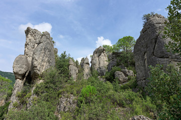 Cirque de Mourèze, Hérault, Languedoc-Roussillon, Occitanie,  France