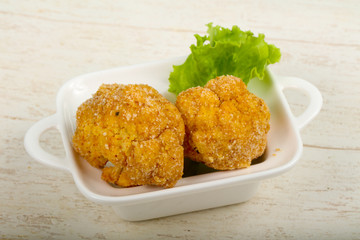 Crispy cauliflower