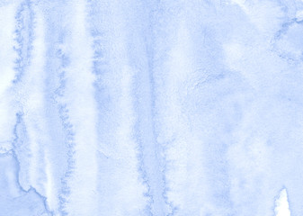 Light blue watercolor frame with torn strokes and stripes. Abstract background for design, layouts and patterns.