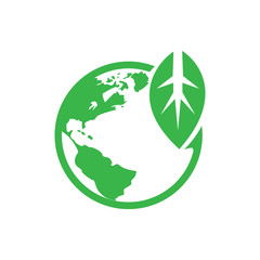 Global ecology icon on white background for graphic and web design, Modern simple vector sign. Internet concept. Trendy symbol for website design web button or mobile app