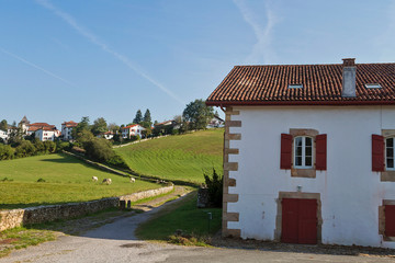 Sare basque town in the south of France